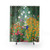 Flower Garden Shower Curtains by Gustav Klimt