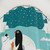 Cute Arctic Animals Shower Curtain