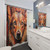 Dog with Mosaic Design Shower Curtain
