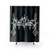 Moonblood Metal Shower Curtains