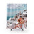 Scenic Santorini Oia Greece Shower Curtain