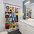 The Jam Mod Art Shower Curtains