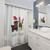 Pug Christmas Shower Curtains