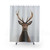 Elegant Deer Shower Curtain