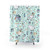Pigeon-themed shower curtain with elegant bird designs
