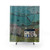 Spring Hills Landscape Shower Curtains featuring daffodils and cottages