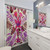 Tropical Magenta Shower Curtains