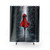 Dark Fantasy Little Red Riding Hood Shower Curtain
