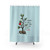 Charlie Brown Christmas Tree Shower Curtains