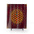 Flower of Life Spiritual Shower Curtain