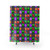 Candy Crush Themed Shower Curtains