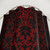 Dark Red and Black Damask Pattern Shower Curtains