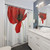 Poppy Flower Shower Curtain