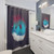 Punk Fish Puffer Shower Curtain