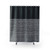 Riverside Black Minimalist Shower Curtain