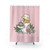 Bubu the Guinea Pig Succulent Love Shower Curtains
