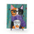 Calico Cat Autumn Coffee Shower Curtains