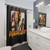 Warrant glam metal band shower curtains