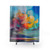 Vibrant Vapour Shower Curtains by Scottish Artist Scott Naismith