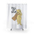 Full of Soup Kitten Meme Shower Curtain