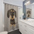 Wirehaired Dachshund Shower Curtain