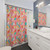 Colorful Pill-Patterned Shower Curtain