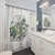 Greenhouse Shower Curtains with Plants and Greenery