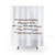Taylor Swift Lyrics Shower Curtain