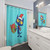 Pete the Cat Christmas Shower Curtains