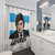 Afuera Javier Milei Shower Curtains - Argentina President Design
