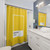PANTONE Yellow Minion Shower Curtains