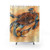 Watercolor Blue Crab Shower Curtain