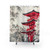 Watercolor Pagoda Shower Curtains