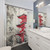 Watercolor Pagoda Shower Curtains