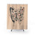Metamorphora Nature-Inspired Shower Curtain