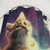 Space Cat Shower Curtains with Cosmic Designs