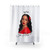 Ayliva In Liebe Red Shower Curtains
