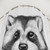 Cute Raccoon with Heart Shower Curtain