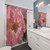 Pink Peony Shower Curtains - Elegant Floral Bathroom Decor