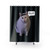 Huh Cat Meme Shower Curtain