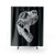 T-Rex Skull Shower Curtain - Dinosaur Fossil Art