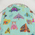 Vibrant Lepidoptera Shower Curtain featuring a colorful moth and butterfly design