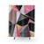 Geometric Pink Shower Curtain
