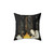 Spooky Campfire Pillow with Marshmallow Design