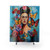 Frida Kahlo Shower Curtains featuring iconic feminist art prints