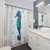 Watercolor Seahorse Shower Curtains