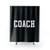 Coach Distressed Sports Team Shower Curtains