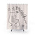 Jean Cocteau Shower Curtains - Modern Art Portrait Design