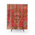 Vintage Moroccan Carpet Design Shower Curtain