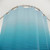 Blue ocean-inspired shower curtain